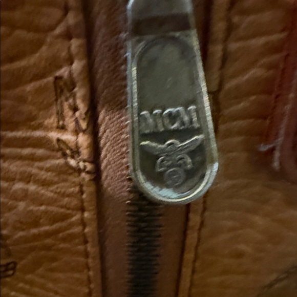 MCM Cognac Visetos Satchel - Picture 7 of 7